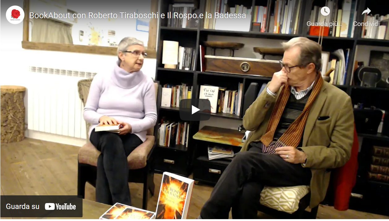 BookAbout con Roberto Tiraboschi e Il Rospo e la Badessa