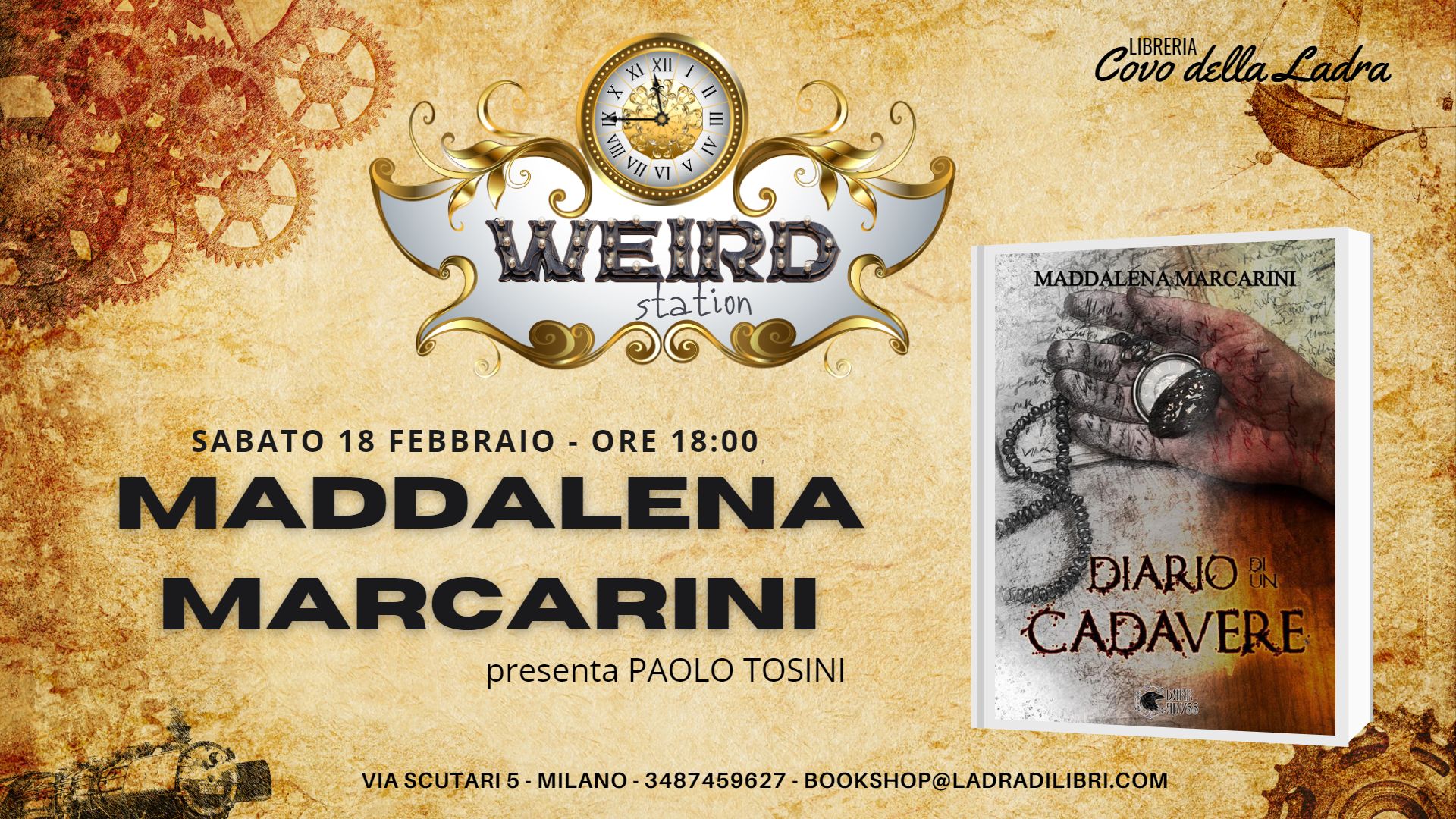 Maddalena Marcarini e “Diario di un Cadavere” – Weird Station